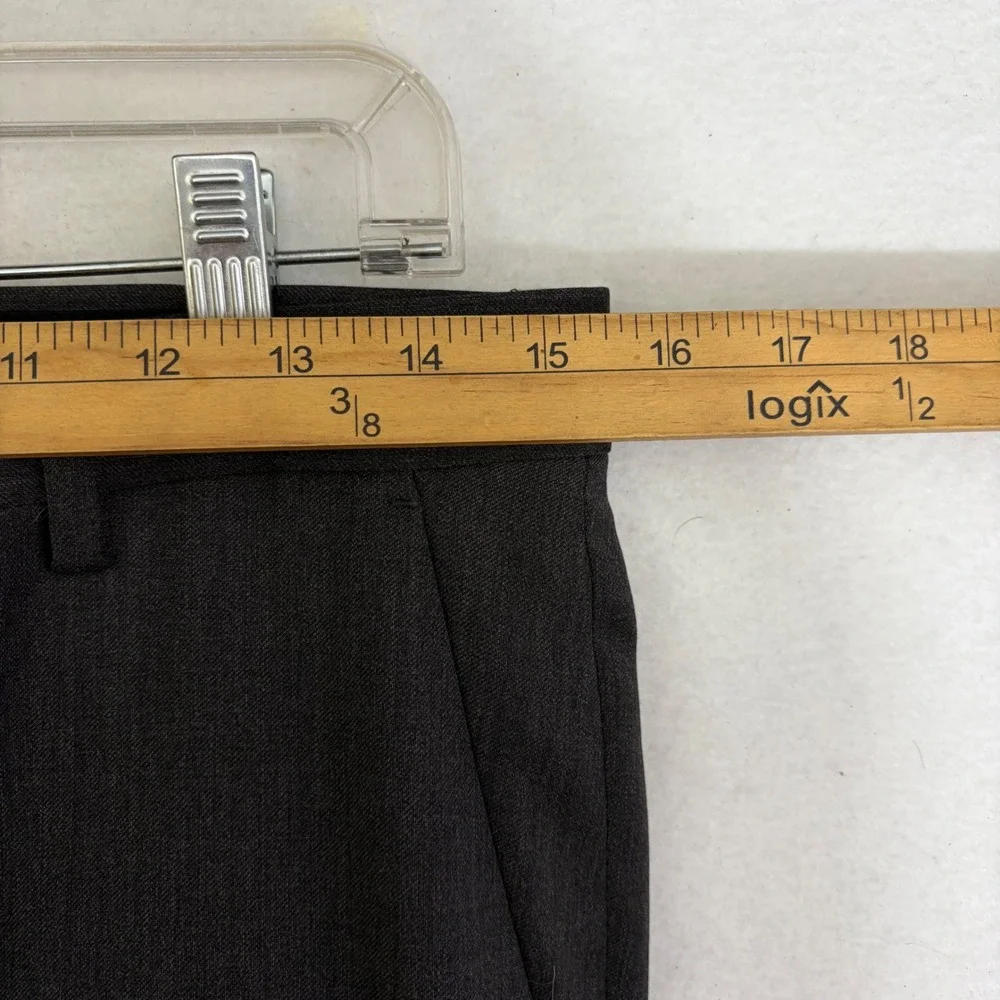 Banana Republic Tailored Suit Men 38S 31x29 Charcoal Gray Cerruti Italia Fabric